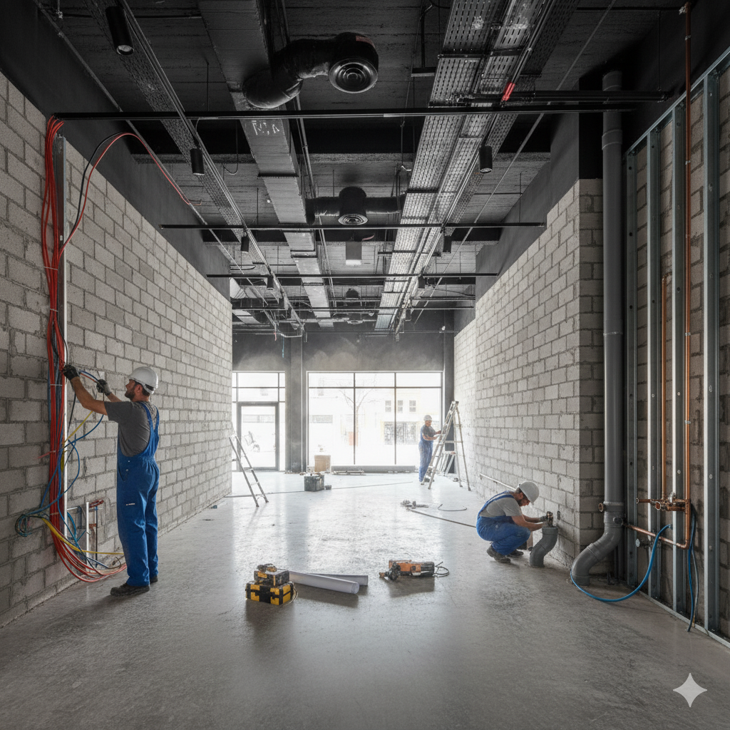 Loja realizando projeto complementar