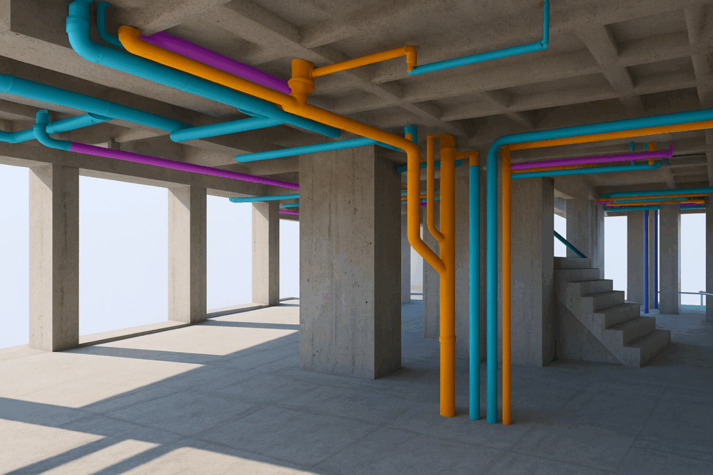 Projeto hidrossanitário de apartamento